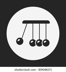 Newton cradle icon