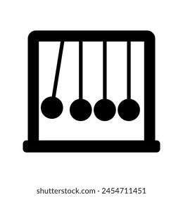 Newton Cradle icon color editable