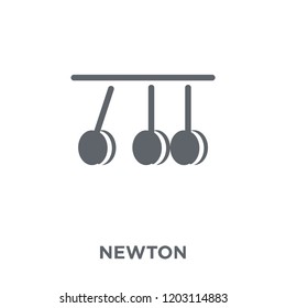 Newton icon. Newton design concept from Science collection. Simple element vector illustration on white background.