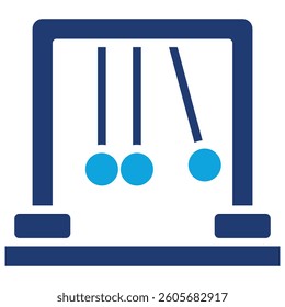 Newtons Cradle Icon Element For Design