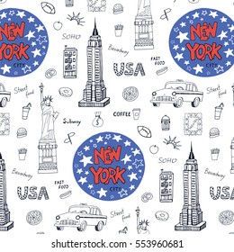 New-York City pattern.