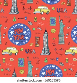 New-York City pattern.