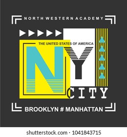 NEWYORK DISTRICT/NYC/Print Design,Typhography,vector illutration:
T-Shirt Design