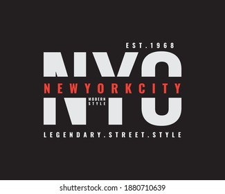 Newyork lettering vector graphic illustration, creative clothing, suitable for design of t-shirts, clothes, hoodies, printing products etc.