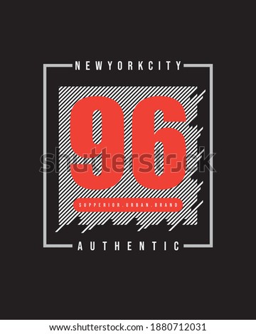 Newyork lettering vector graphic illustration, creative clothing, suitable for design of t-shirts, clothes, hoodies, printing products etc.