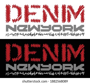 newyork slogan print design vector