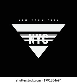 NEWYORK typography  illustration vector, perfect for the design of t-shirts, shirts, hoodies, etc 