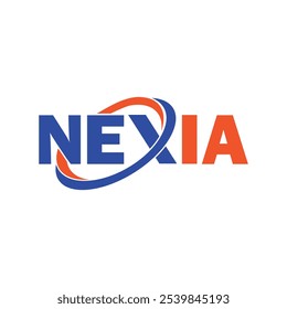 NEXIA Logo design template vector file