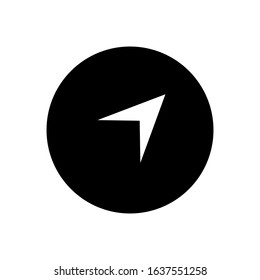 next arrow glyph vector icon - ui icon