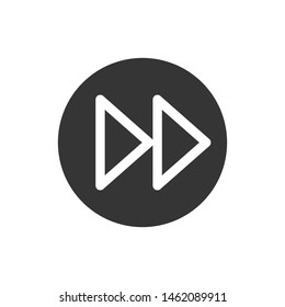 Next Arrow Icon Button Vector