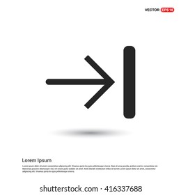 Next arrow icon. Forward arrow