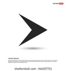 Next arrow icon. Forward arrow