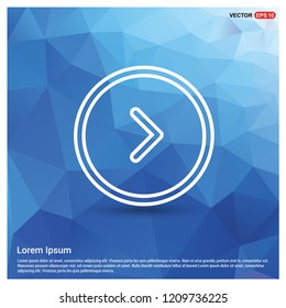 Next arrow icon - Free vector icon
