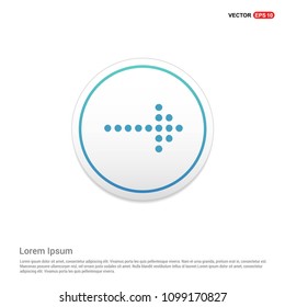 Next Arrow Icon Hexa White Background icon template