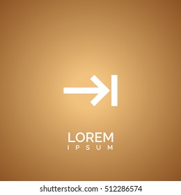 next arrow icon. next arrow logo