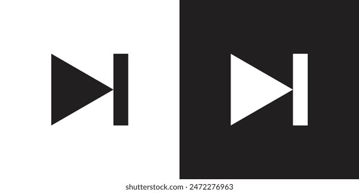 Next arrow icon symbol vector