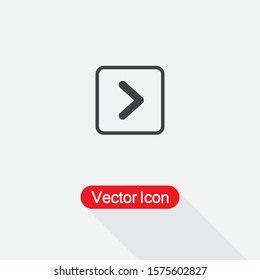 Next Arrow Icon Vector Illustration Eps10