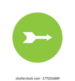 Next arrow or right direction block style icon design of web forward and infographic theme Vector illustration