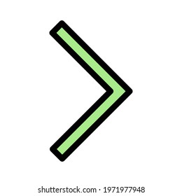 Next, arrow, right icon vector image. Can also be used for customer support. Suitable for use on web apps, mobile apps and print media.
