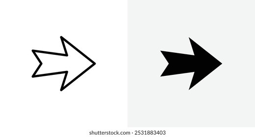 Next arrow vecor icon set. Stock vector illustrator. EPS 10