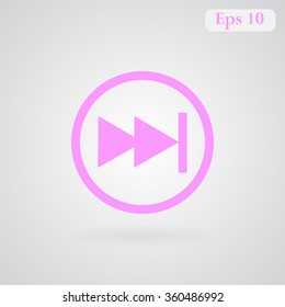 Next arrow vector icon