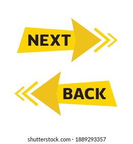 next and back arrow, forward arrow, backward arrow icon