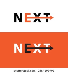  next business logo design, next-level logo design template, logo design, next level icon, Level up, logotype, icon design