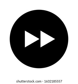 next button media menu, next icon vector