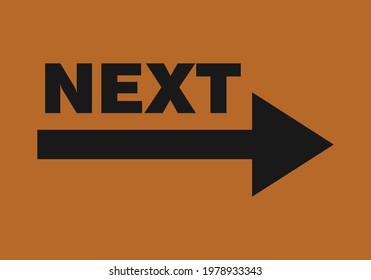 Next buttons, vector illustration. EPS 10