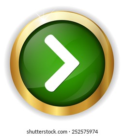 next  circle glossy web icon on white background