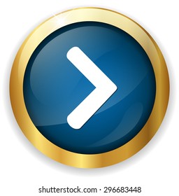 next  circle glossy web icon on white background