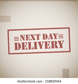 Next Day Delivery Stamp