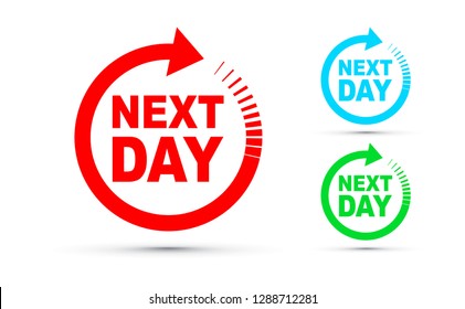 Next Day Icon Set