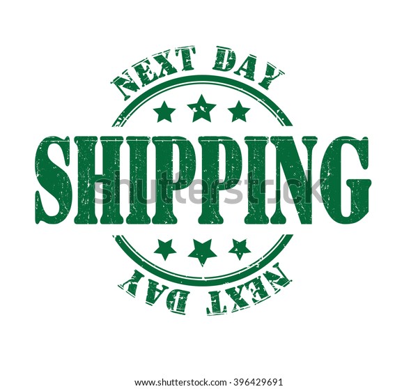 Next Day Shipping Stamp On White Stock Vector (Royalty Free) 396429691 Shutterstock