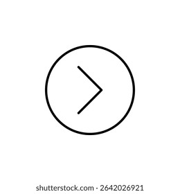 next, forward, right UI button icon