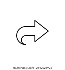 next, forward, right UI button icon