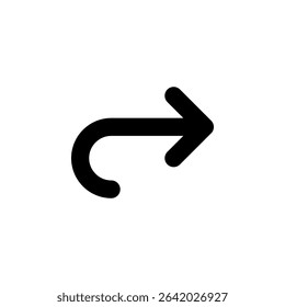 next, forward, right UI button icon
