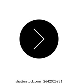 next, forward, right UI button icon