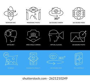 Visualização e controle de última geração - ícones que representam as tecnologias Smart Display e a navegação 3D com traço editável