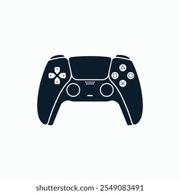 Controlador de juego de próxima generación o ícono de Vector plano de gamepad. Ilustrador de Vector de estilo mínimo de alta calidad.