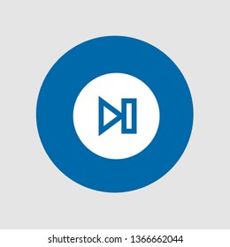  Next icon. Editable  Next icon for web or mobile.