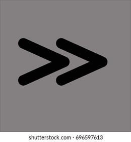 next icon flat design