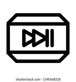 next icon isolated sign symbol vector illustration - high quality black style vector icons
