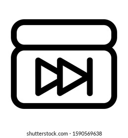 next icon isolated sign symbol vector illustration - high quality black style vector icons

