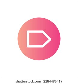 nächstes Symbol mit isoliertem Vektorgrafik und transparentem Hintergrund.