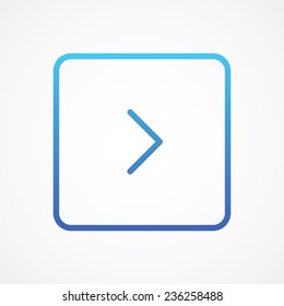 Next icon in line style
