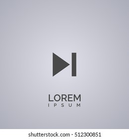 next icon. next logo
