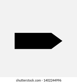 Next Icon. Play, Right Arrow or Direction Illustration As A Simple Vector, Trendy Sign & Symbol for Design and Websites, Presentation or Application. 