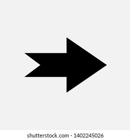 Next Icon. Play, Right Arrow or Direction Illustration As A Simple Vector, Trendy Sign & Symbol for Design and Websites, Presentation or Application. 