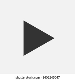 Next Icon. Play, Right Arrow or Direction Illustration As A Simple Vector, Trendy Sign & Symbol for Design and Websites, Presentation or Application. 